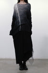 marc le bihan 4 seam Raz collar sweater 1749 black black